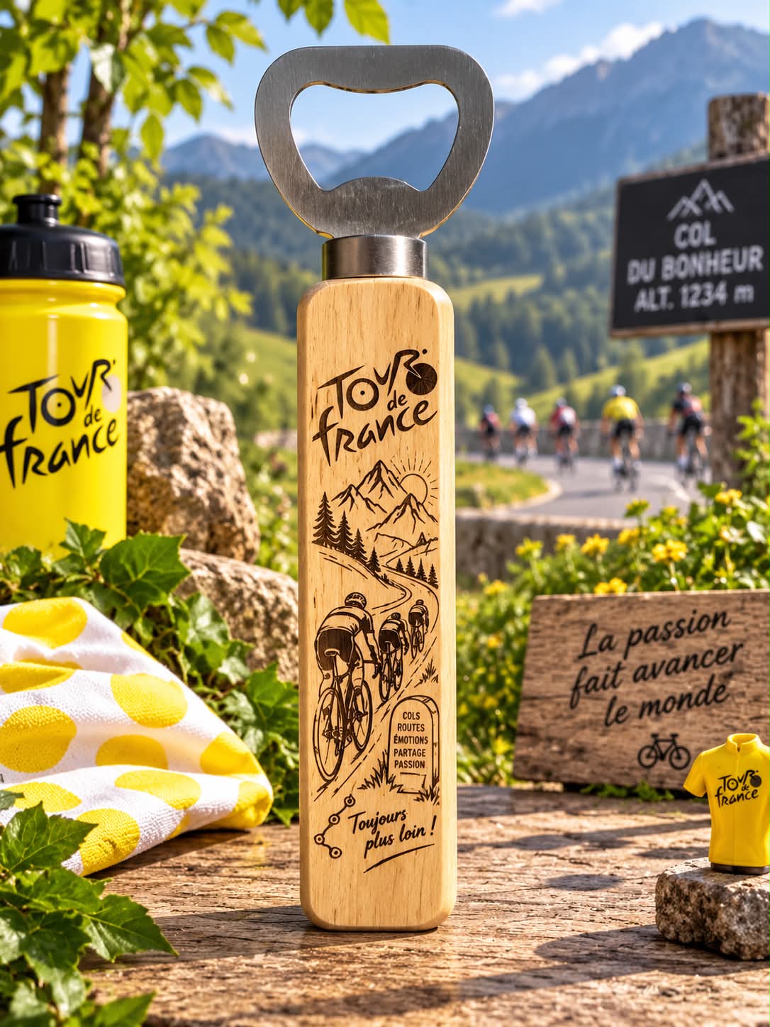 Décapsuleur édition Tour de France